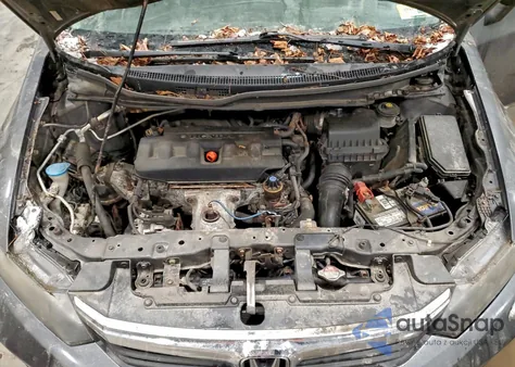 2012 Honda Civic Lx из США, поврежденный, VIN 2HGFB2F5XCH555574